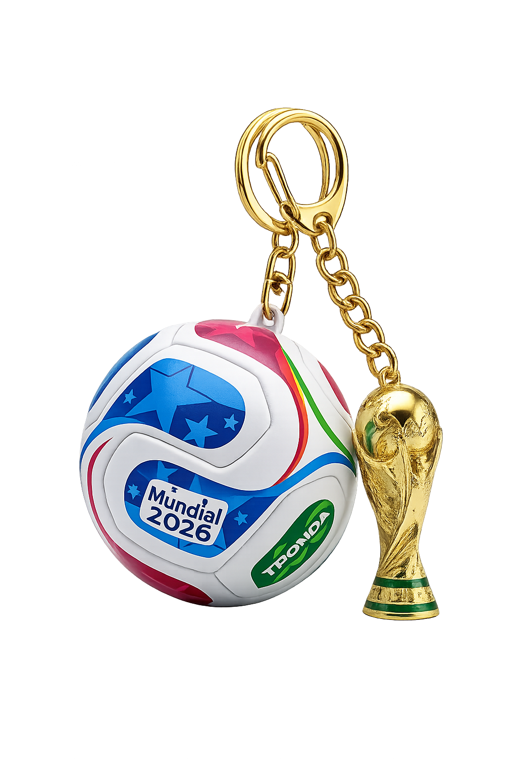 Llavero Balón y Copa